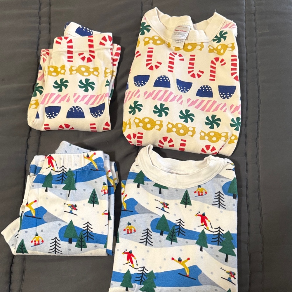 Hanna Andersson 6-7 pajama bundle